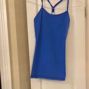 Lululemon Athletica Vibrant Blue Tank Top